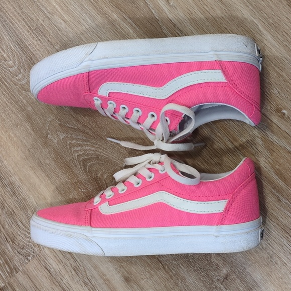 🩷Vans Women's Bright Pink Sneakers size 6.5 🩷LIKE NEW!!!!!!!!🩷 - Picture 7 of 9
